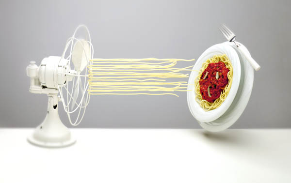 Flying Pasta
