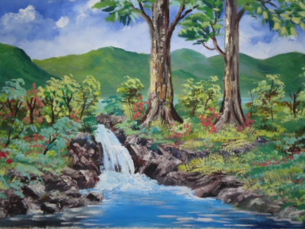 water falls