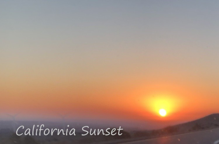 california sunset