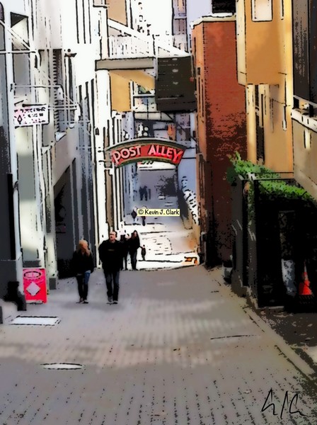 A Taste Of Seattle, Photo / Digital Painting