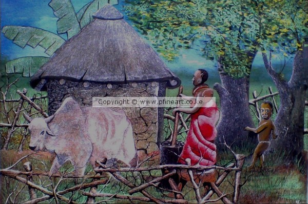 African Traditional Homestead