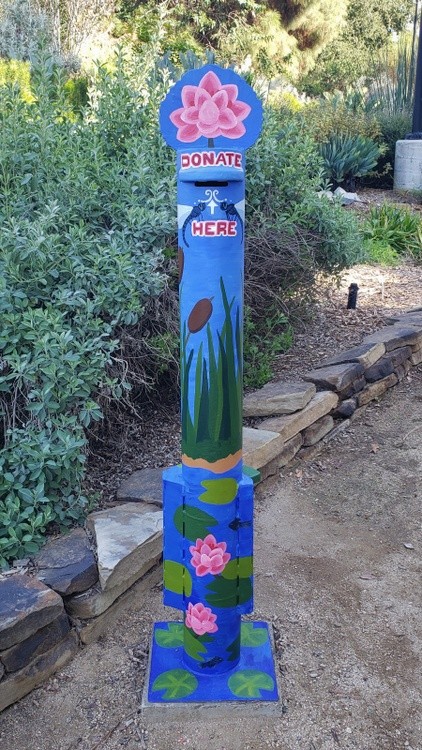 Pond Donation Pole