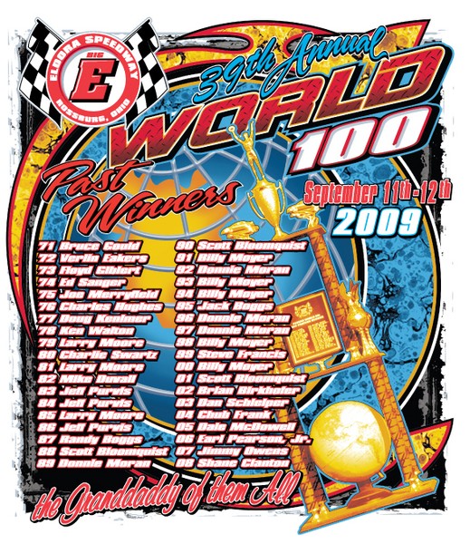 2009 WORLD 100 BACK