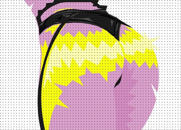 Pop Art With Dots.