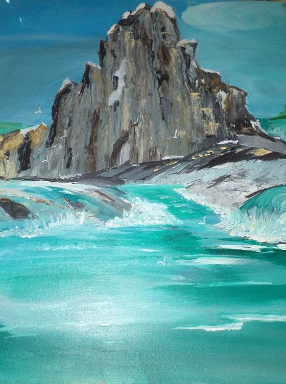 Mountain In The Water Painting # 97