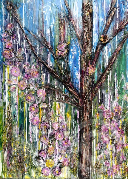 Rose Garden 36 x 48
