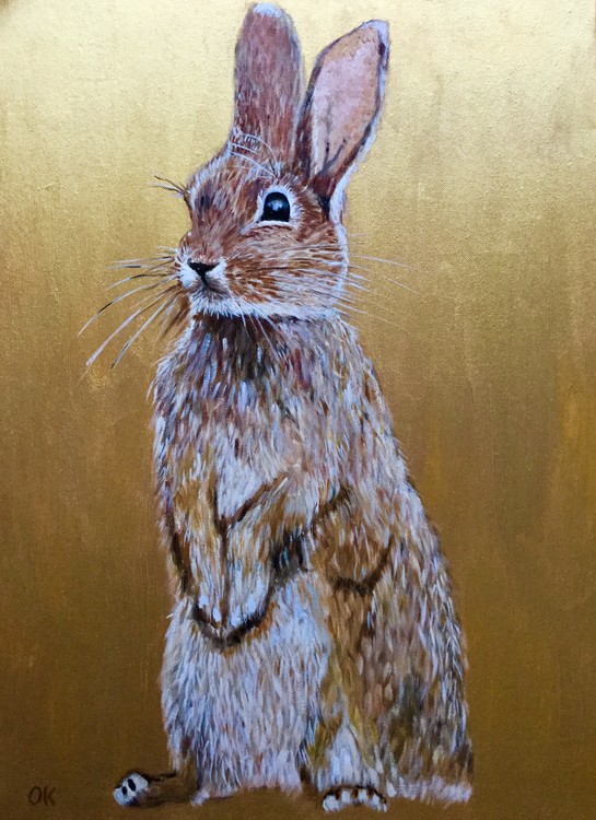 Golden bunny #2