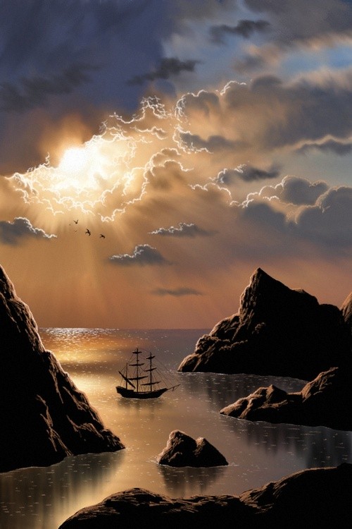 Anchored