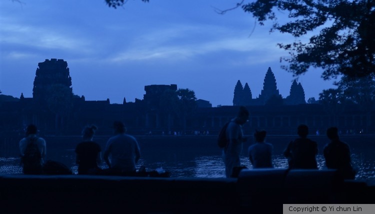 Sunrise in Angkor Wat