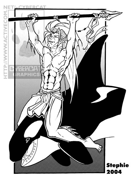 Sea Elf w/ Orca