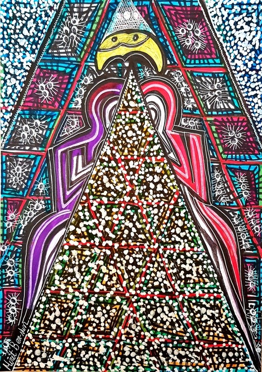 Israel art  woman artist painter autentic paintings Mirit Ben-Nun