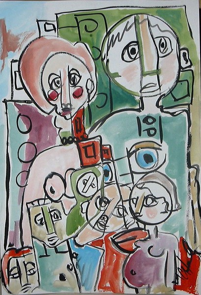 Obscure Family Portrait: SOLD