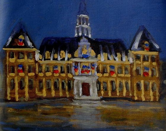 Town hall in Reims
