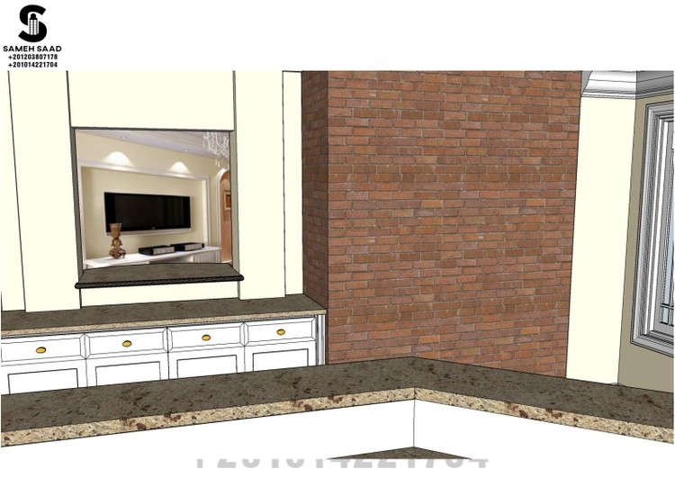 kitchen design - 3D Rendering Page3
