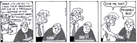 Herbie's Typical Work Day