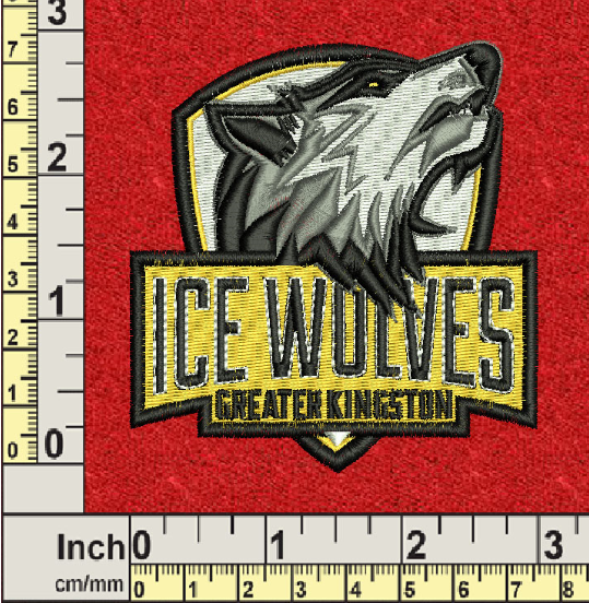 Ice Wolves Design Digitized