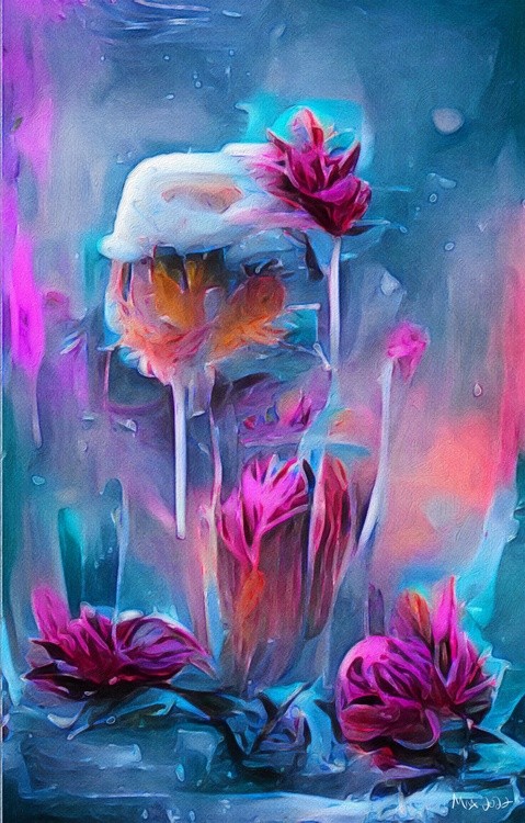 Frozen Flowers 