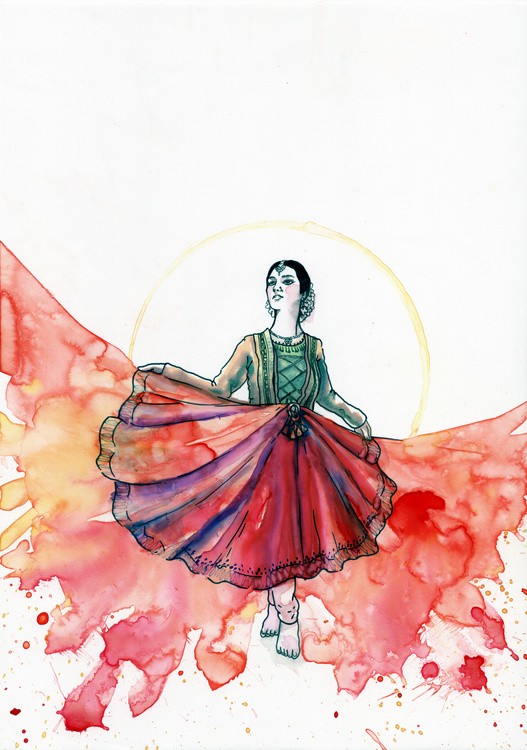 Nilam. Indian Dencer.