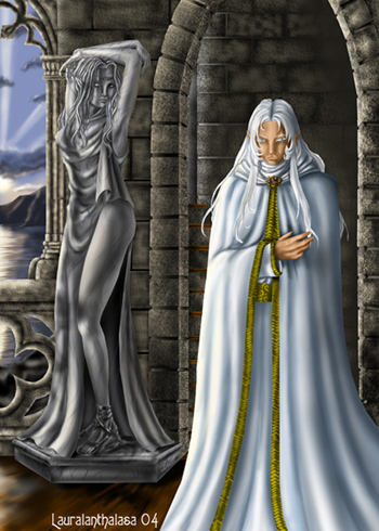 Kyrum, the white dragon