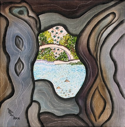 L' occhio del bue 25x25 cm