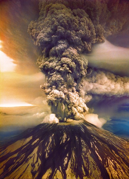 MT. SAINT HELEN'S ASHES