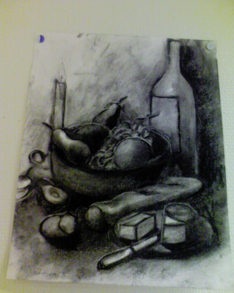 Stillife wine and stuff