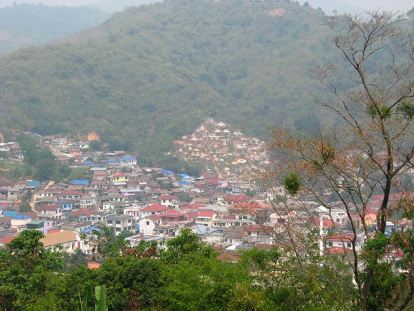 View of Myanmar (Burma)