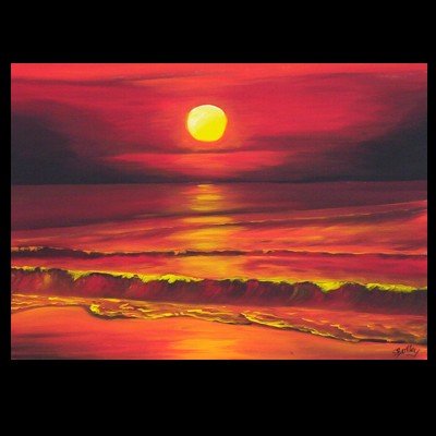 Fiery Sunset