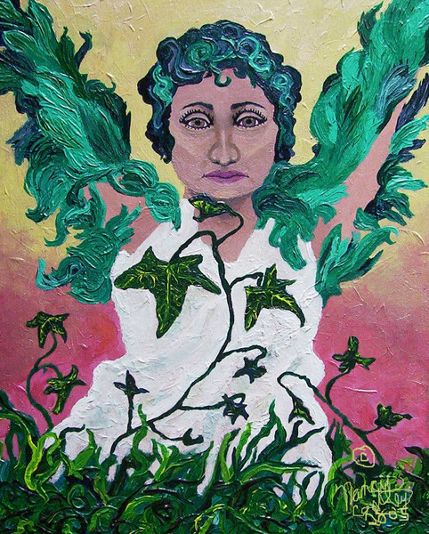 Angel Behind The Ivy