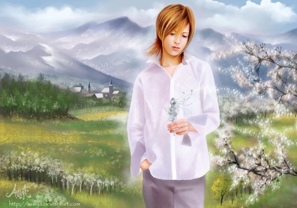 The Sakura spirit and i