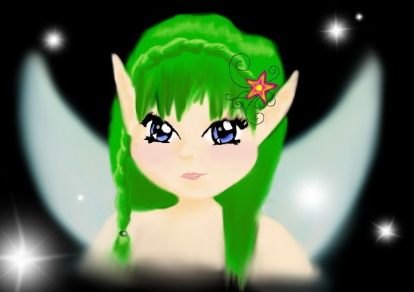 Soft Green Fairy