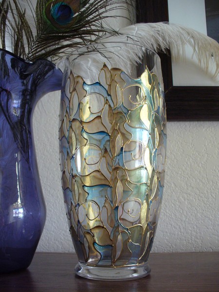 Periwinkle Gold Hurricane