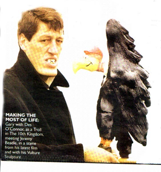 Gary Tiplady  culture vulture that he sculptured f