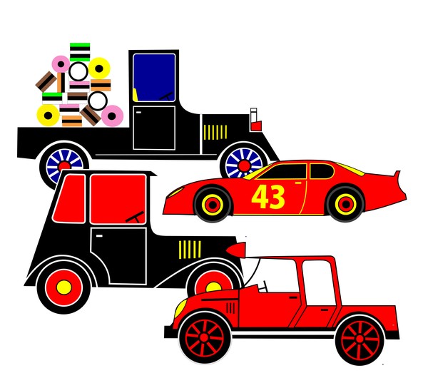Cars from different collections