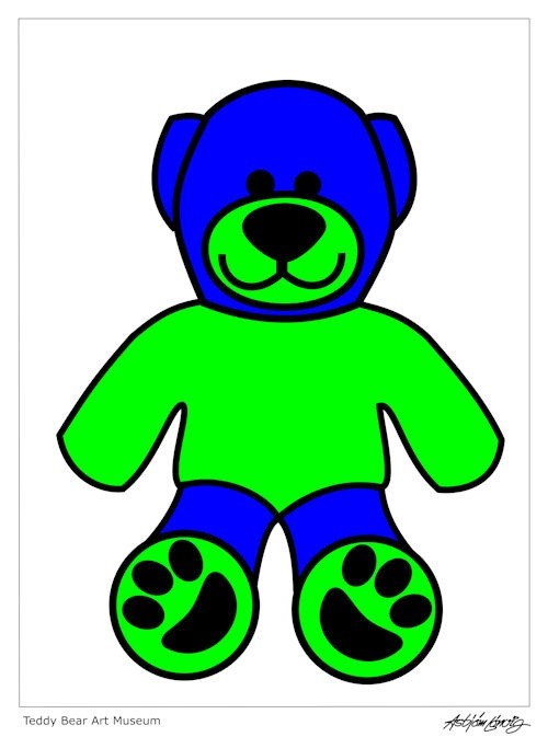 classic teddy-green-blue-500