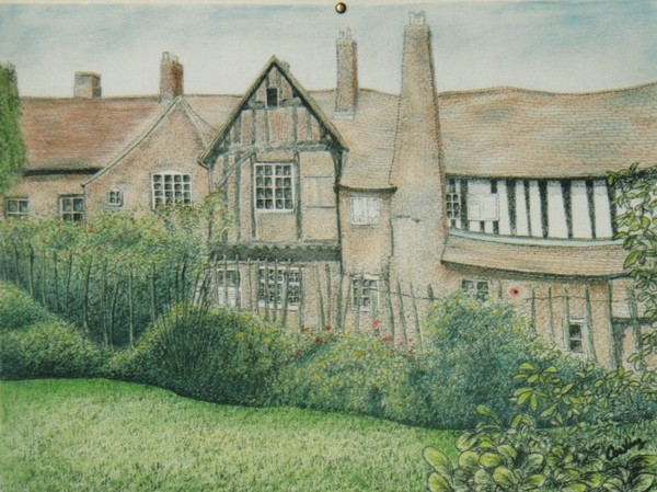 house near Litchfield Cathedral