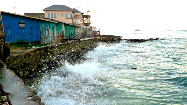 Rough sea