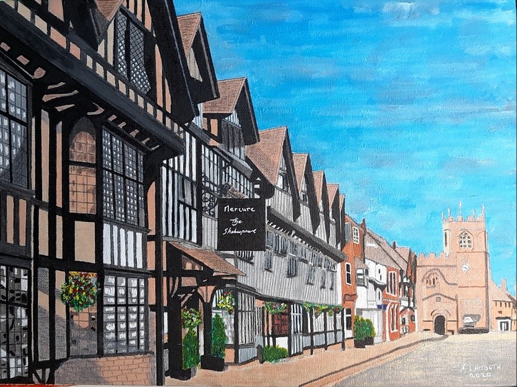 High  Street,  Stratford-on -Avon ,England. 