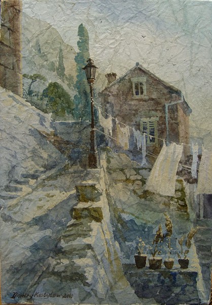 Kotor street montenegro.