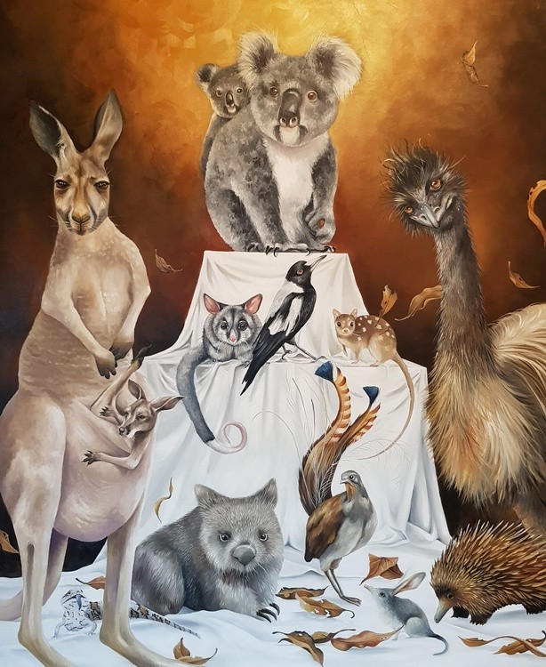 This is the best way I know how to pay homage to the animals I love and adore with all my heart