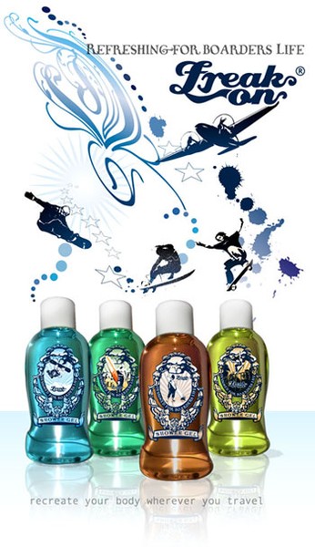 Showergel for boardes life