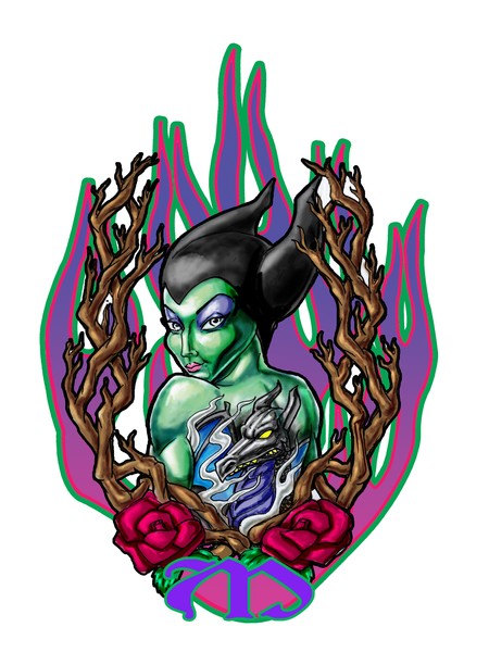 Villianious with the dragon tattoo