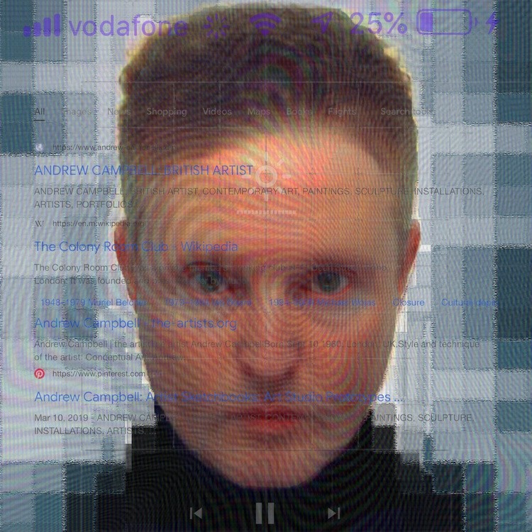 ANDREW CAMPBELL: ART/ARTIST PORTRAIT 03
