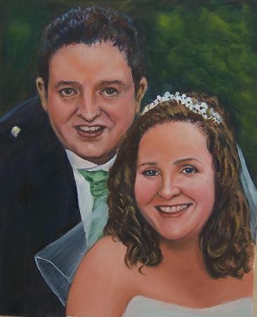 Wedding day smiles