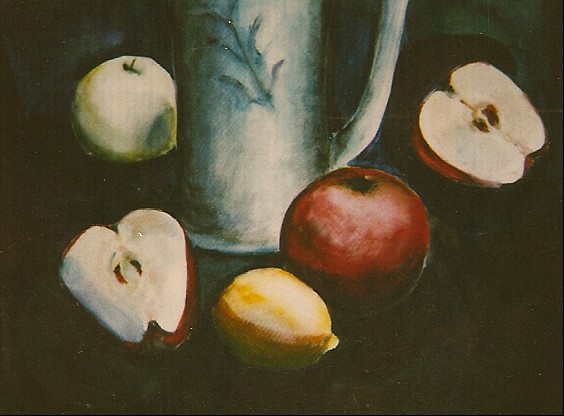 Apples and Pitcher