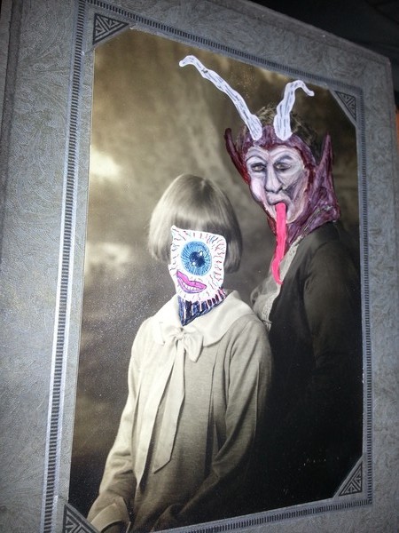 Krampus and Eyeball Girl