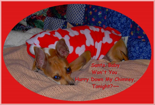 Santa-Baby Won't You Hurry Down My Chimney,Tonight