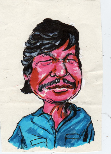 charles bronson caricature