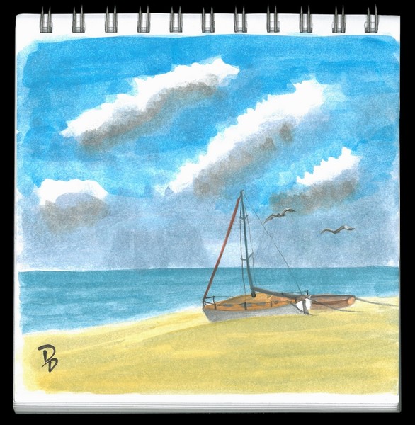 Waiting for sailing