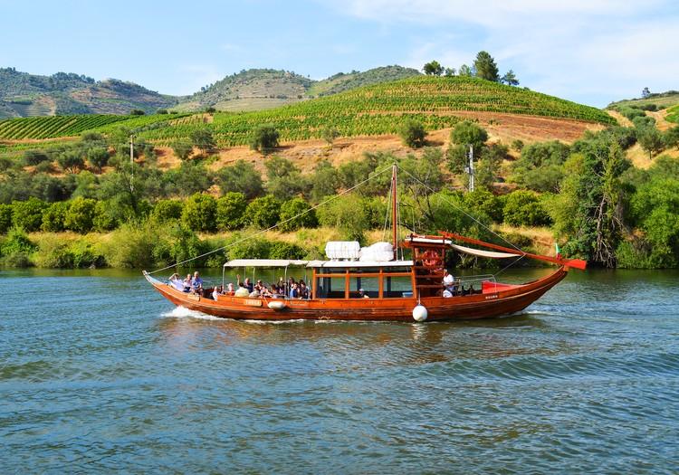 Cruising on the river Douro, Portugal
